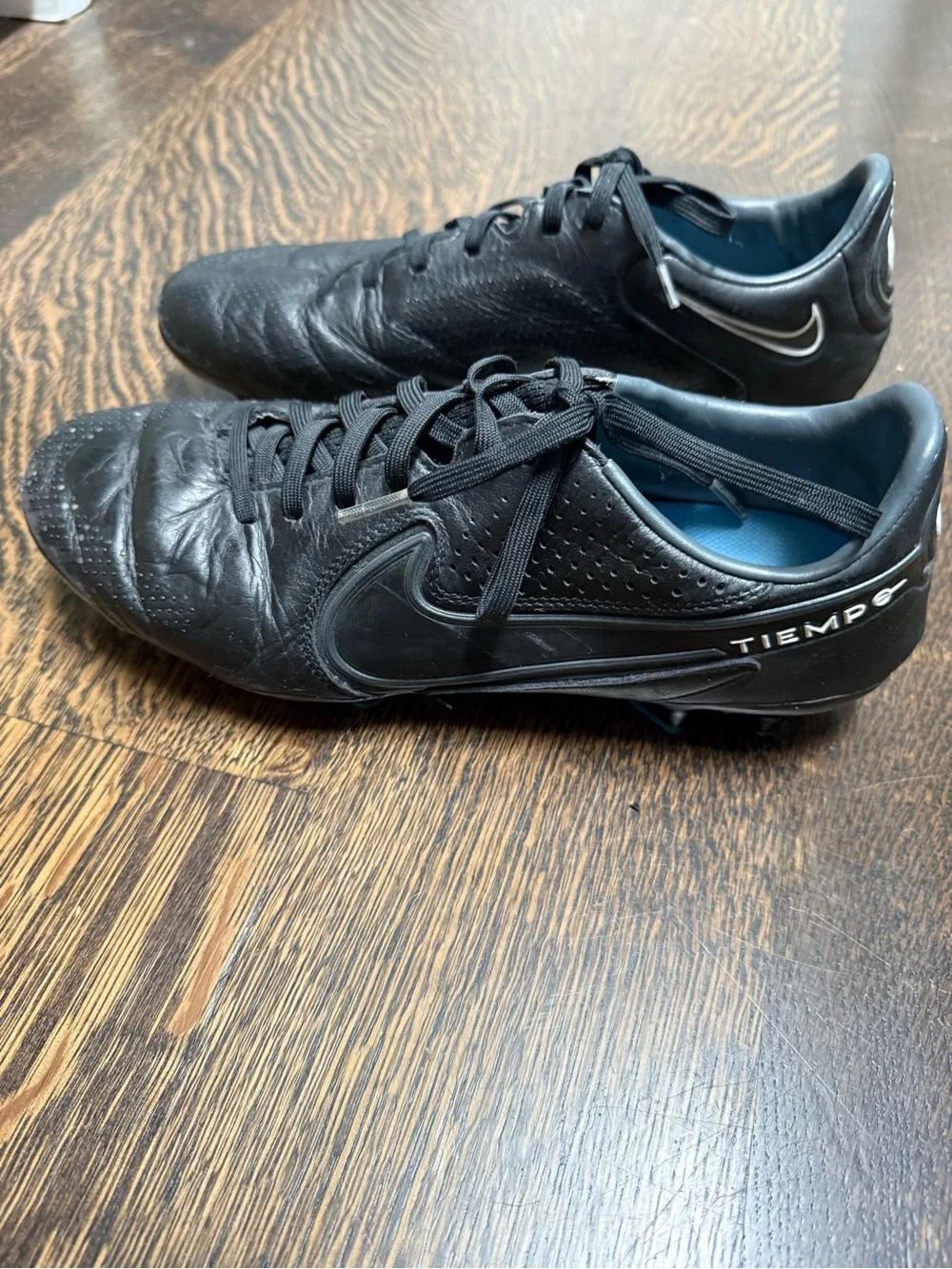 Nike Tiempo Legend 9 Pro FG Soccer Cleats Shadow Pack Black Men’s 7.5